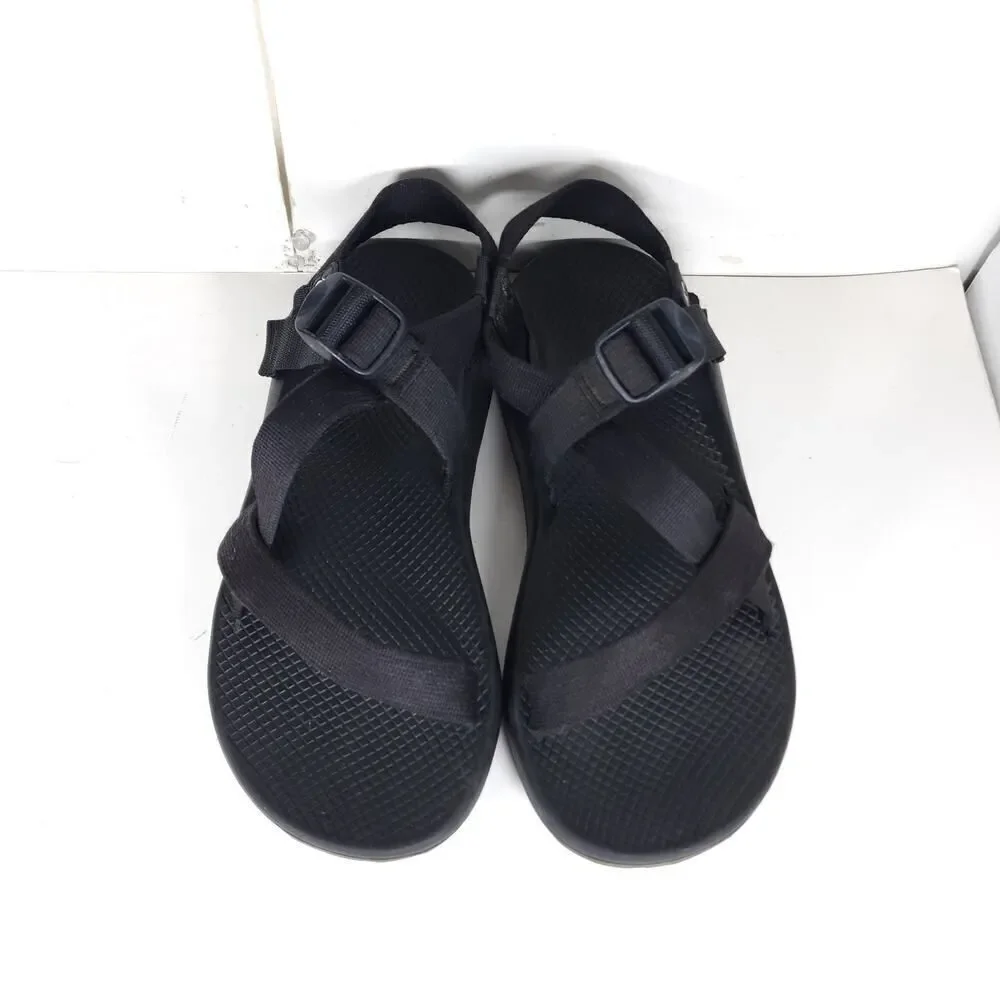 Chaco Men's Z Cloud Size US11 Black Strappy Outdoor Sport Sandals Shoes